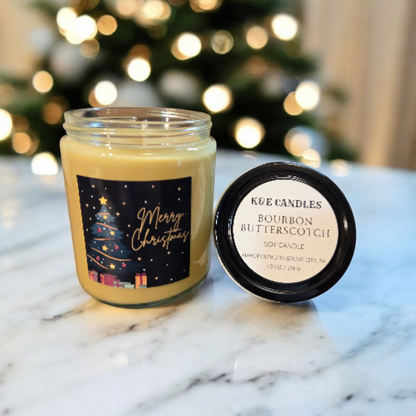 Christmas Soy Candles, 7.5oz (214g)