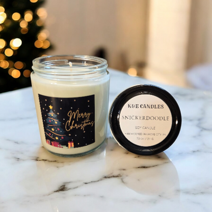 Christmas Soy Candles, 7.5oz (214g)