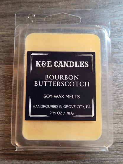 Bourbon Butterscotch Soy Wax Melt (2.75oz/78g)