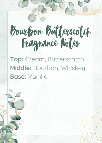 Bourbon Butterscotch Soy Wax Melt (2.75oz/78g)
