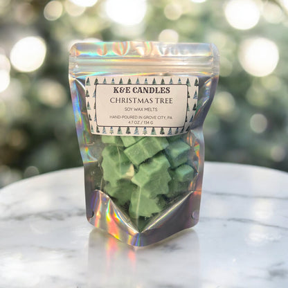 Christmas Tree Soy Wax Melts, 4.7oz, Christmas Gifts, Paraffin-Free, Phthalate-Free