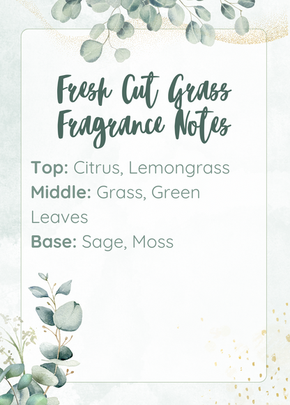 Fresh Cut Grass Soy Wax Melt (2.75oz/78g)