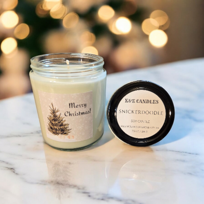 Christmas Soy Candles, 7.5oz (214g)