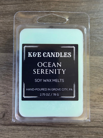 Ocean Serenity Soy Wax Melt (2.75oz/78g)