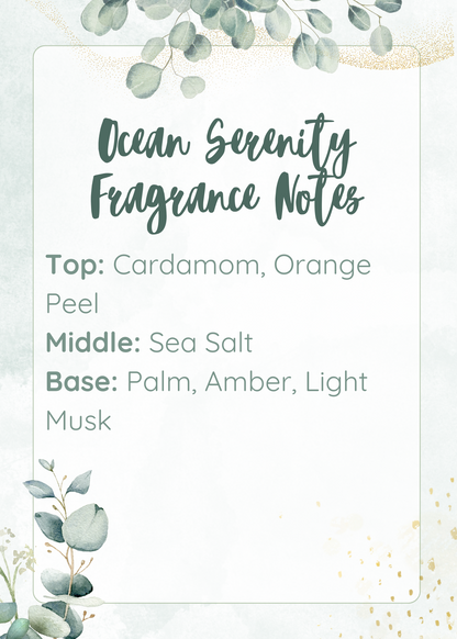 Ocean Serenity Soy Wax Melt (2.75oz/78g)