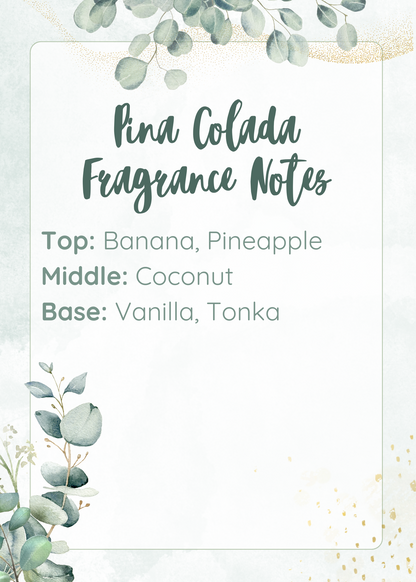 Pina Colada Soy Wax Melt (2.75oz/78g)