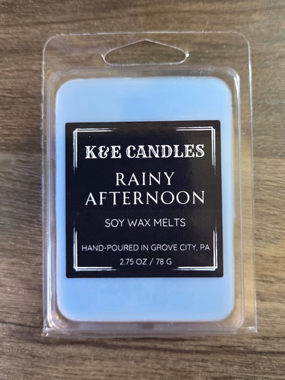 Rainy Afternoon Soy Wax Melt (2.75oz/78g)
