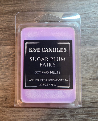 Sugar Plum Fairy Soy Wax Melt (2.75oz/78g)