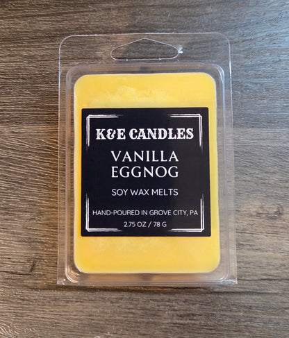 Vanilla Eggnog Soy Wax Melt (2.75oz/78g)