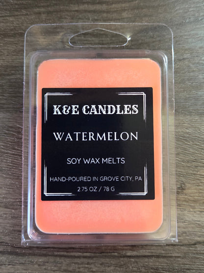 Watermelon Soy Wax Melt (2.75oz/78g)