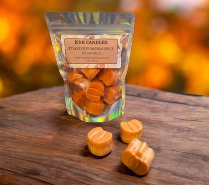 Toasted Pumpkin Spice Soy Wax Melts (5oz/142g)
