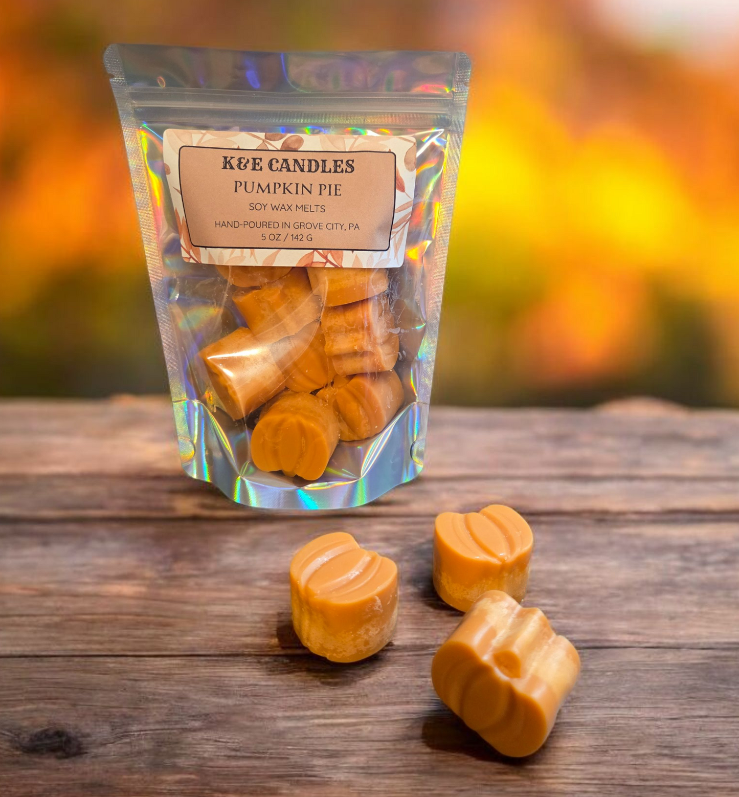 Pumpkin Pie Soy Wax Melts (5oz/142g)