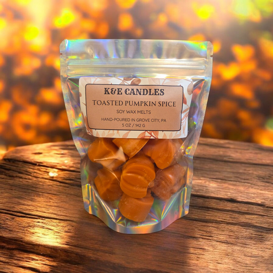 Toasted Pumpkin Spice Soy Wax Melts (5oz/142g)